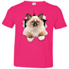 Brown Ragdoll Cat Toddler Jersey T-Shirt