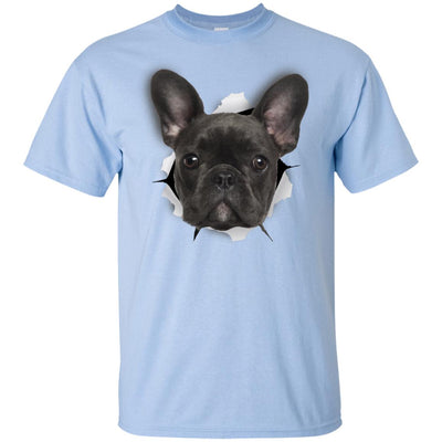 Black Frenchie Youth Cotton T-Shirt