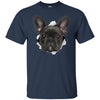 Black Frenchie Youth Cotton T-Shirt