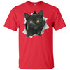 Black Kitten Youth Cotton T-Shirt