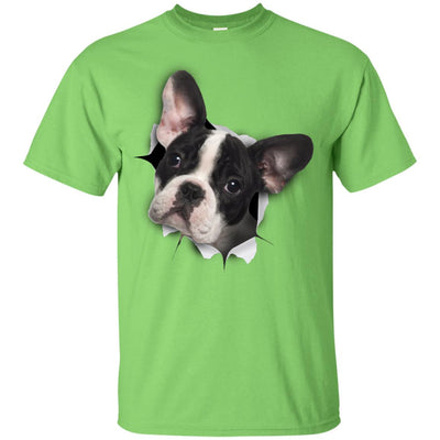 Black & White Frenchie Youth Cotton T-Shirt