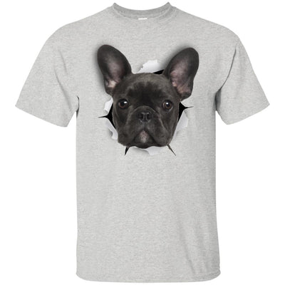 Black Frenchie Youth Cotton T-Shirt