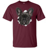 Black Frenchie Youth Cotton T-Shirt