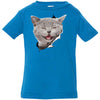 Grey Cat Laughing Infant Jersey T-Shirt