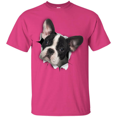 Black & White Frenchie Youth Cotton T-Shirt