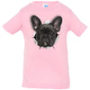 Black Frenchie Infant Jersey T-Shirt