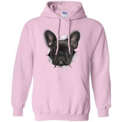 Black Frenchie Pullover Hoodie