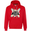 French Bulldog Pup Heavyweight Pullover Fleece Hoodie