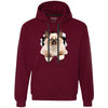 Brown Ragdoll Cat Heavyweight Pullover Fleece Hoodie