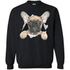 French Bulldog Pup Crewneck Pullover Sweatshirt