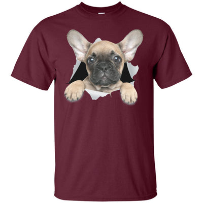 French Bulldog Pup Youth Cotton T-Shirt