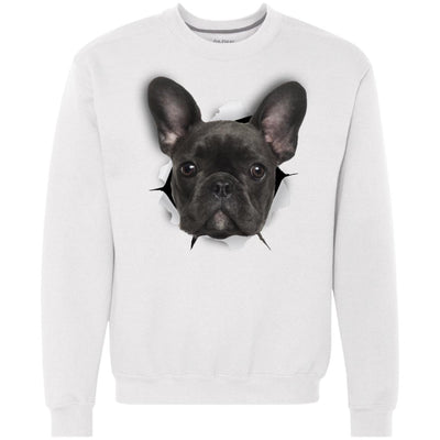 Black Frenchie Heavyweight Crewneck Sweatshirt