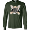 French Bulldog Pup Long Sleeve Ultra Cotton T-Shirt