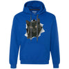 Black Kitten Heavyweight Pullover Fleece Hoodie