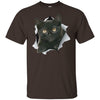 Black Kitten Youth Cotton T-Shirt