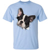 Black & White Frenchie Youth Cotton T-Shirt