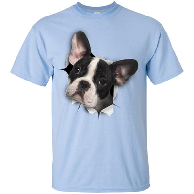 Black & White Frenchie Youth Cotton T-Shirt