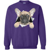 French Bulldog Pup Crewneck Pullover Sweatshirt