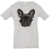 Black Frenchie Infant Jersey T-Shirt