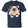 Brown Ragdoll Cat Youth Cotton T-Shirt