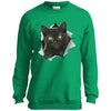 Black Kitten Youth Crewneck Sweatshirt