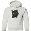 Black Kitten Youth Pullover Hoodie