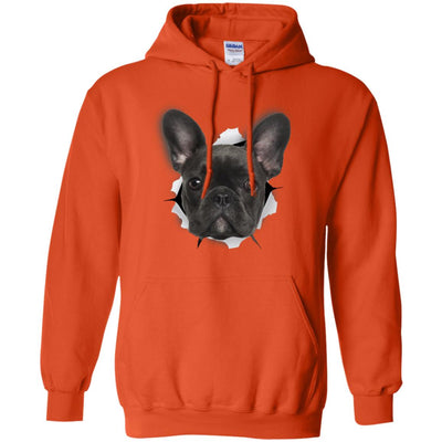 Black Frenchie Pullover Hoodie