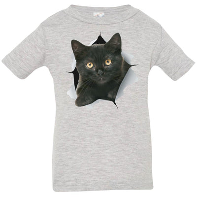 Black Kitten Infant Jersey T-Shirt