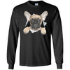 French Bulldog Pup Long Sleeve Ultra Cotton T-Shirt