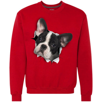 Black & White Frenchie Heavyweight Crewneck Sweatshirt