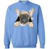 French Bulldog Pup Crewneck Pullover Sweatshirt