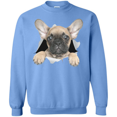 French Bulldog Pup Crewneck Pullover Sweatshirt