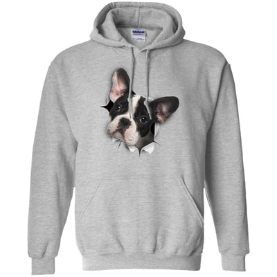 Black & White Frenchie Pullover Hoodie