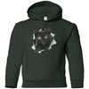 Black Kitten Youth Pullover Hoodie