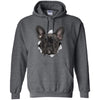 Black Frenchie Pullover Hoodie