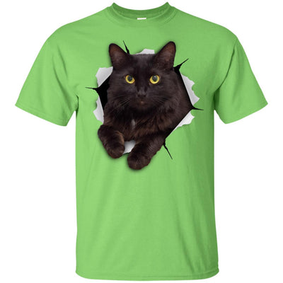 Black Cat Youth Cotton T-Shirt