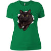 Black Cat Ladies' T-Shirt