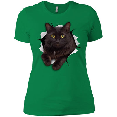 Black Cat Ladies' T-Shirt