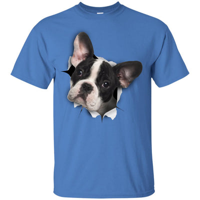 Black & White Frenchie Youth Cotton T-Shirt
