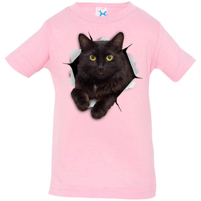 Black Cat Infant Jersey T-Shirt