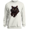 Black Cat Youth Crewneck Sweatshirt