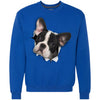 Black & White Frenchie Heavyweight Crewneck Sweatshirt