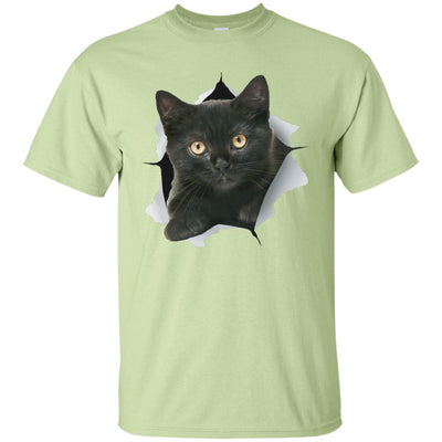 Black Kitten Ultra Cotton T-Shirt