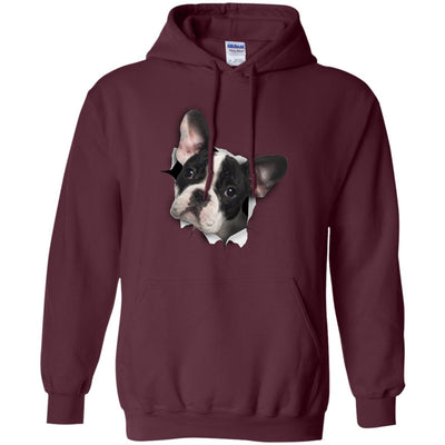 Black & White Frenchie Pullover Hoodie
