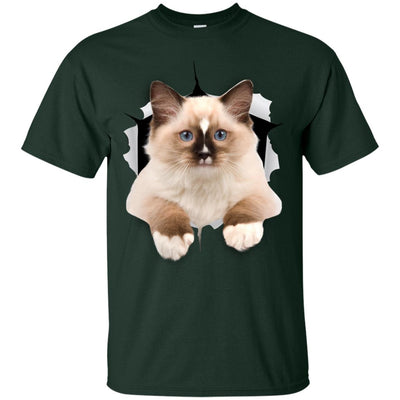 Brown Ragdoll Cat Ultra Cotton T-Shirt