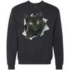 Black Kitten Heavyweight Crewneck Sweatshirt