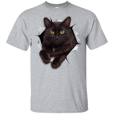 Black Cat Youth Cotton T-Shirt