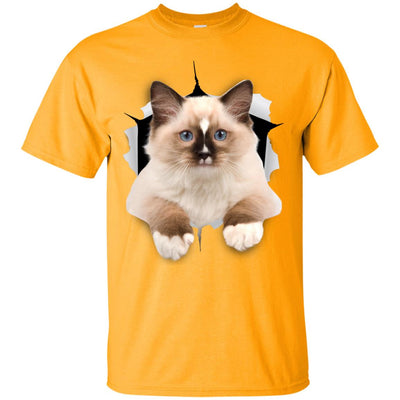 Brown Ragdoll Cat Ultra Cotton T-Shirt