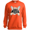 French Bulldog Pup Youth Crewneck Sweatshirt