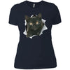 Black Kitten Ladies' T-Shirt